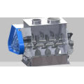 WZ zero-gravity double-axle paddle type mixer, SS commercial food blender, horizontal shear mixers